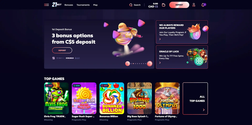 21bit casino Gameplay